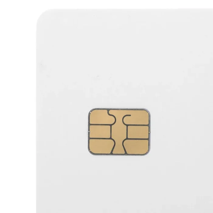 10 Pack – Sle4442 Chip Cards W/Hico 2 Track Silver Mag Stripe