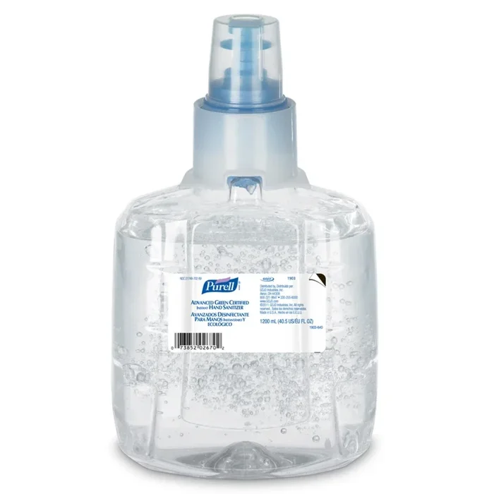 Advanced Green Certified Hand Sanitizer Gel Refill, 120 Milliliters