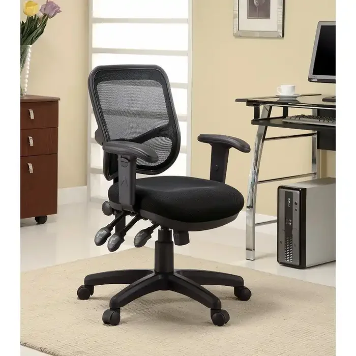 Benzara Office Chairs, Black