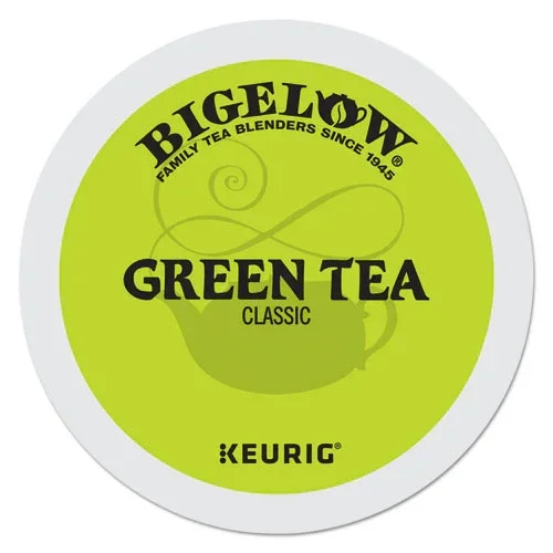 Green Tea K-cup Pack, 24/box, 4 Box/carton
