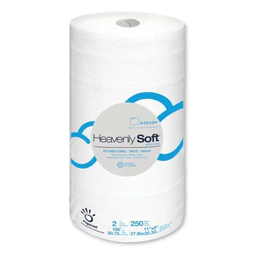 Heavenly Soft Kitchen Paper Towel, Special, 2-ply, 11 ” X 167 Ft, White, 12 Rolls/carton
