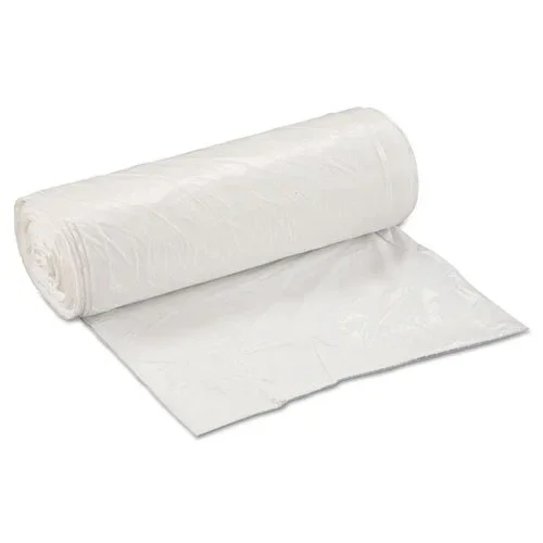 Low-density Commercial Can Liners, 30 Gal, 0.8 Mil, 30 ” X 36 “, White, 25 Bags/roll, 8 Rolls/carton