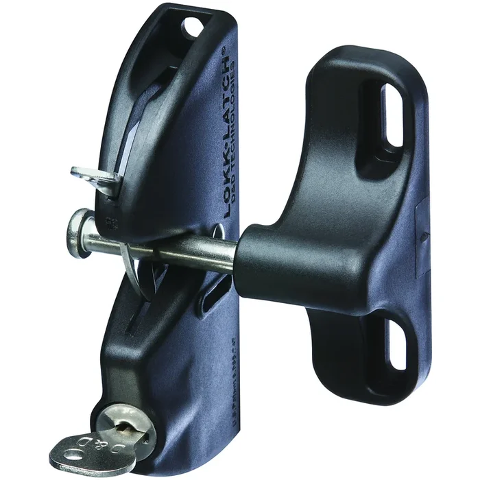 Magnetic Gate Latch With Side Pull For Secure Gate Closure