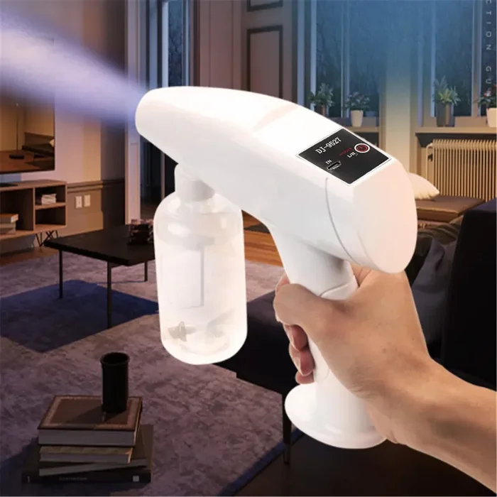 Portable Nano Spray Gun,Alcohol Spray Bottle Gun,After Shave Spray Gun,Handheld Cordless Fogger Machine,Mist Sprayer Gun,Nano At