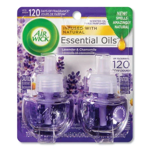 Scented Oil Refill, Lavender And Chamomile, 0.67 Oz, 2/pack