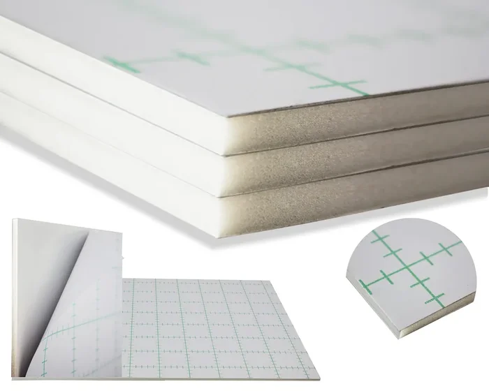 White Self Adhesive Foam Board 30X40 5Pk Foam Core Boards 30X40 Foamboard,3/16 Thick Foam Poster Board Foamcore,Large Foam Board